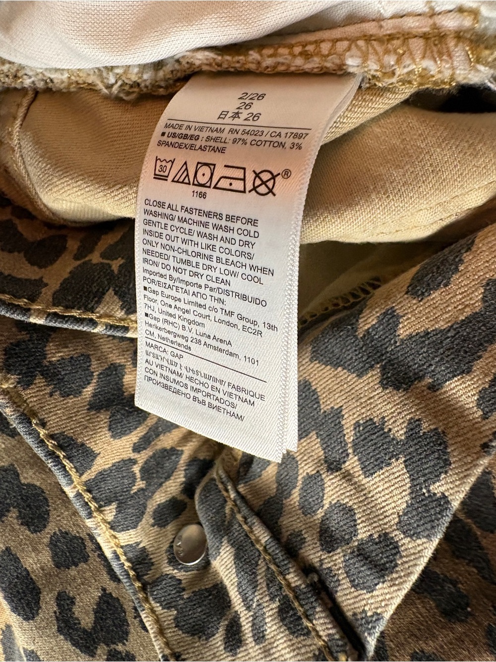 Bershka Leopard Print Bermuda Shorts - Jorts - Picture 6 of 10